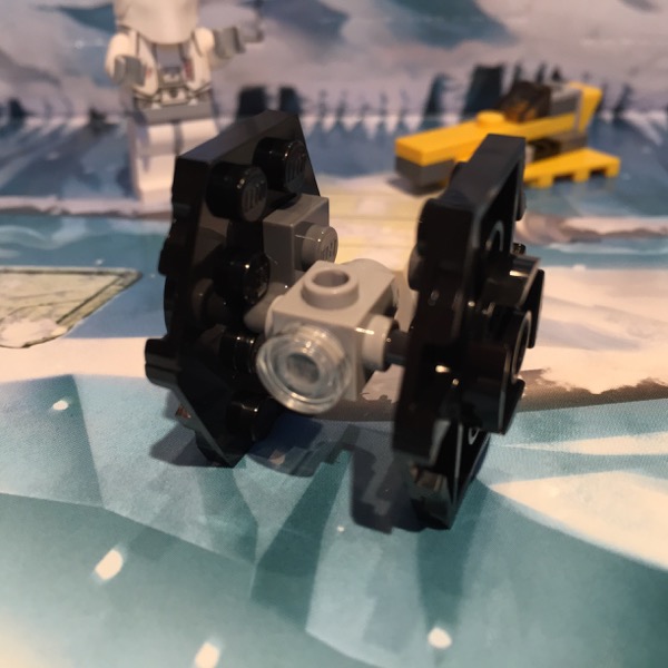 LEGO microscale TIE Fighter